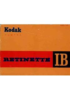 Kodak Retinette 1 B manual. Camera Instructions.